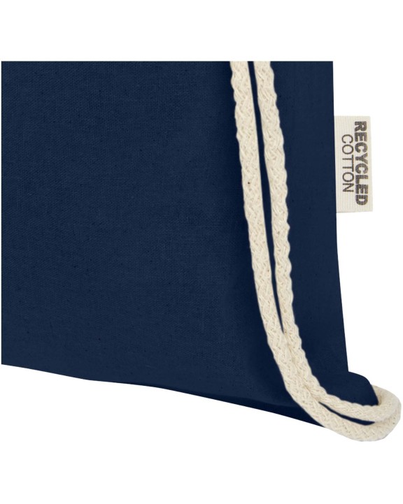 Sac & bagagerie personnalisable 4DO Sac avec cordon Oregon en coton recyclé 140 g/m² certifié GRS