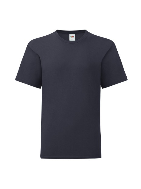 FOL T-shirt Iconic 150 T enfant bleu marine profond personnalisable