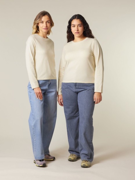 T-Shirts à personnaliser STANLEY/STELLA Stella Muser Long Sleeve Natural Raw