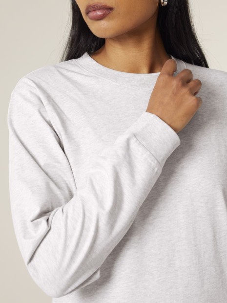 T-Shirts à personnaliser STANLEY/STELLA Freestyler Long Sleeve Cool Heather Grey