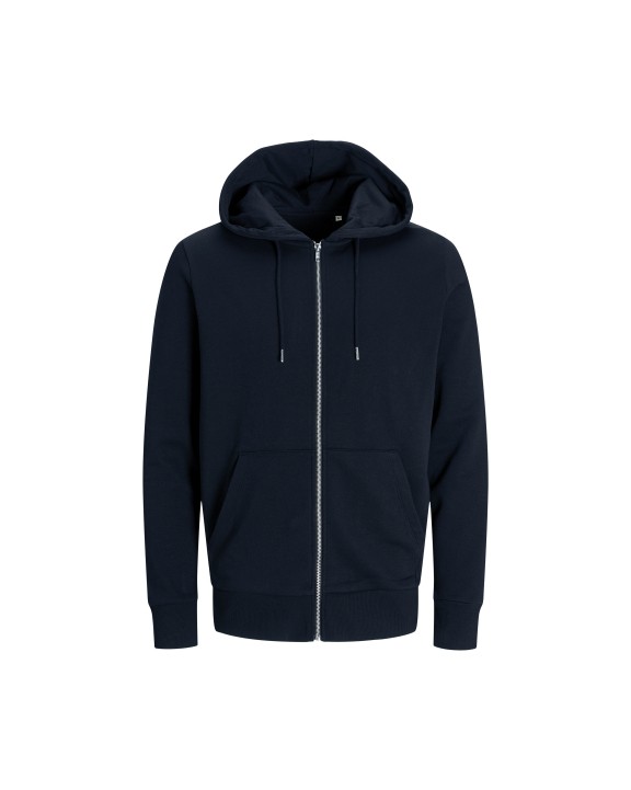 Sweater PRODUKT - JACK & JONES BLANK CLASSIC UNISEX ZIP HOOD SWEAT voor bedrukking &amp; borduring