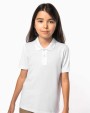 KARIBAN Kinder-Piqué-Polohemd Poloshirt personalisierbar
