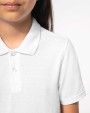 KARIBAN Kinder-Piqué-Polohemd Poloshirt personalisierbar
