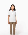 KARIBAN Kinder-Piqué-Polohemd Poloshirt personalisierbar