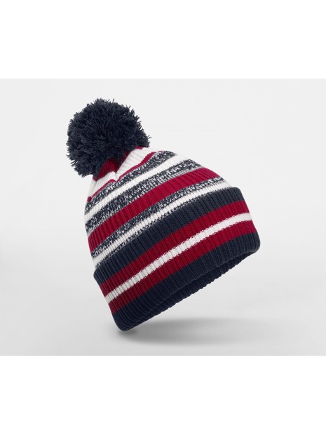 BEECHFIELD MULTI-SPORT FAN BEANIE FRENCH MARINE/ROUGE CLASSIQUE/BLANC personnalisable