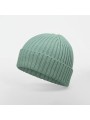 BEECHFIELD Bonnet enfant en coton biologique vert dusty personnalisable