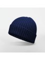 BEECHFIELD Bonnet enfant en coton biologique oxford navy personnalisable
