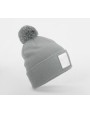 Casquette personnalisable BEECHFIELD APPLIQUÉ PATCH POM BEANIE