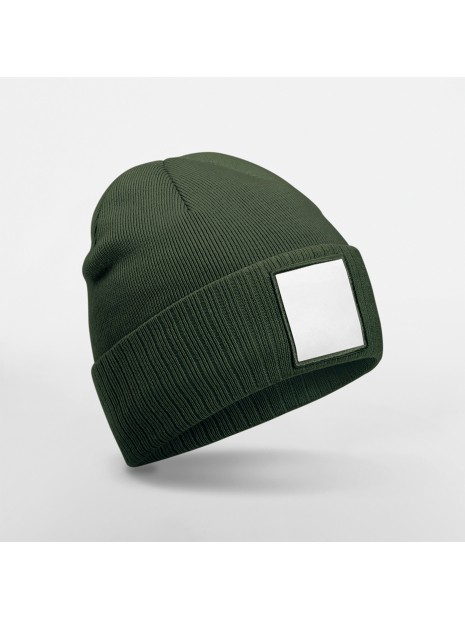 BEECHFIELD Bonnet à patch appliqué olive green / white personnalisable