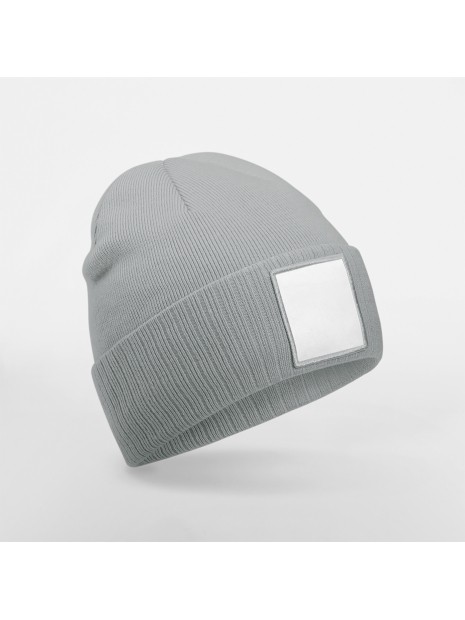 BEECHFIELD Bonnet à patch appliqué ash/white personnalisable