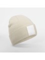 BEECHFIELD Bonnet à patch appliqué oatmeal/white personnalisable