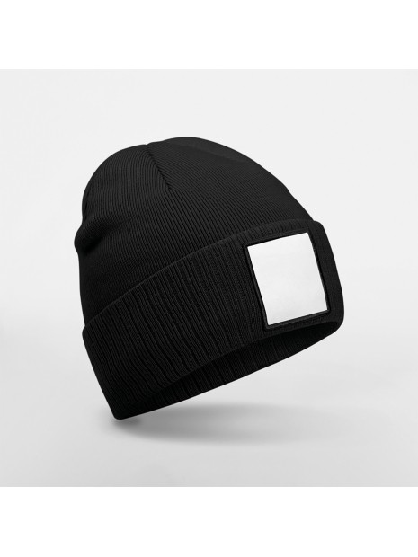 BEECHFIELD Bonnet à patch appliqué black / white personnalisable