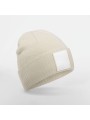 BEECHFIELD Bonnet à patch appliqué oatmeal/white personnalisable