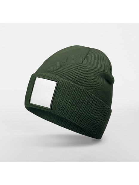 BEECHFIELD Bonnet à patch appliqué olive green / white personnalisable