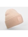 BEECHFIELD Bonnet à large revers avec patch ton sur ton peach personnalisable