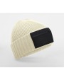 Casquette personnalisable BEECHFIELD ZIP PATCH BEANIE