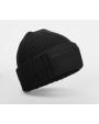 Casquette personnalisable BEECHFIELD ZIP PATCH BEANIE