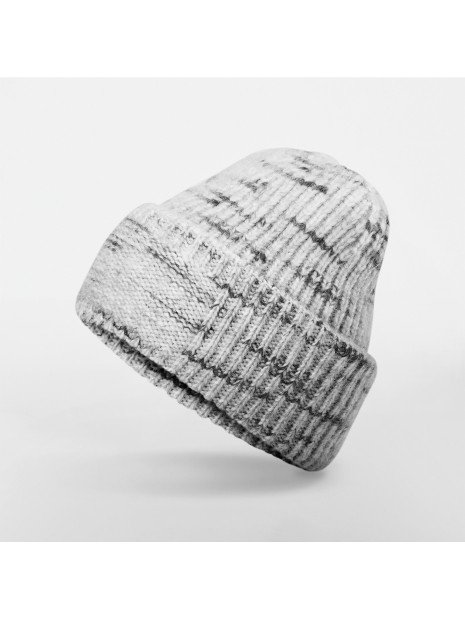 BEECHFIELD Bonnet à patch en grosse mailles cloudy haze personnalisable