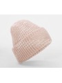BEECHFIELD Bonnet à patch en grosse mailles strawberry haze personnalisable
