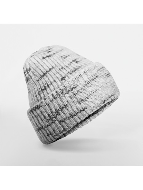 BEECHFIELD Bonnet à patch en grosse mailles cloudy haze personnalisable
