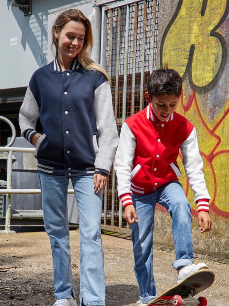 Sweat-shirts à personnaliser SG CLOTHING Originals Varsity Jacket Kids 
