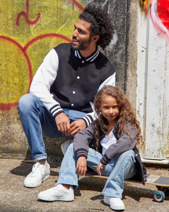 Sweat-shirt personnalisable SG CLOTHING Originals Varsity Jacket Kids