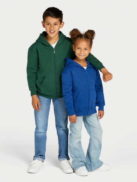 Sweat-shirts à personnaliser SG CLOTHING Originals Hooded Full Zip Kids 