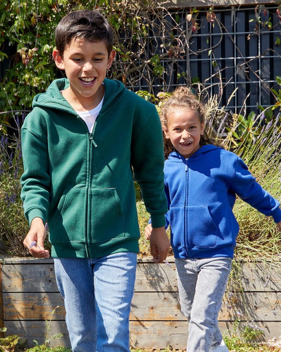 SG CLOTHING Originals Hooded Full Zip Kids Sweatshirt personalisierbar