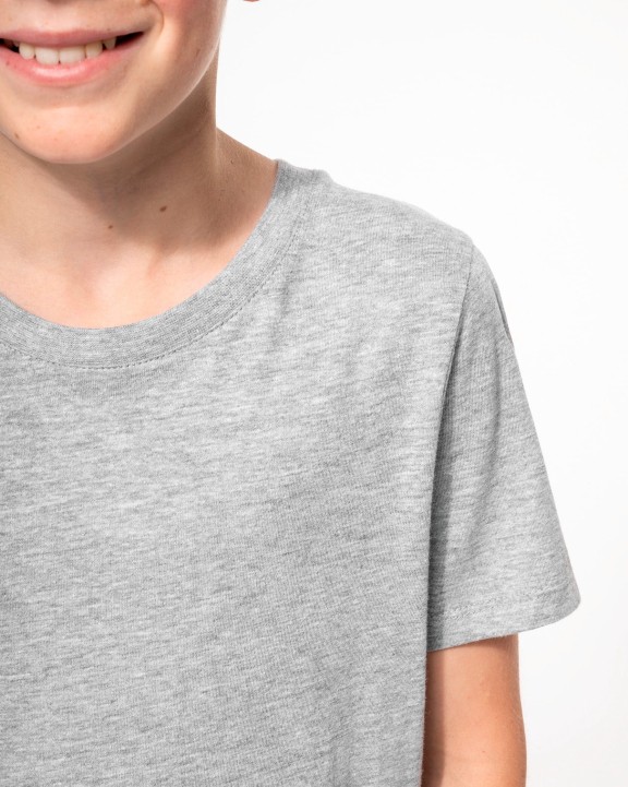 KARIBAN Kinder-T-Shirt mit Rundhalsausschnitt T-Shirt personalisierbar