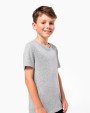 KARIBAN Kinder-T-Shirt mit Rundhalsausschnitt T-Shirt personalisierbar