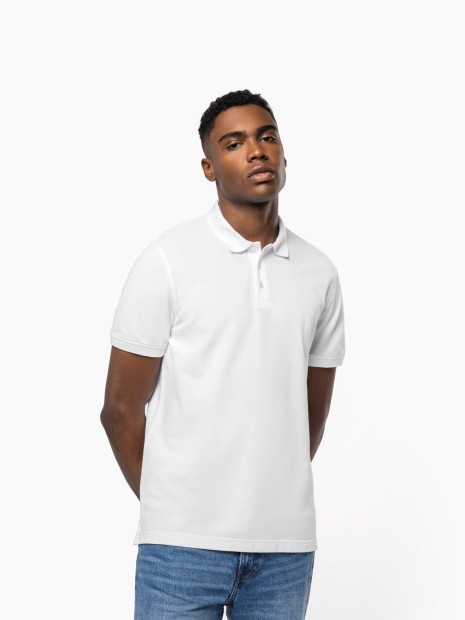 Polos à personnaliser KARIBAN Polo piqué manches courtes homme 