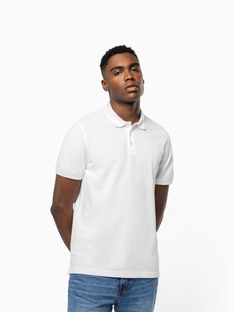 Polos à personnaliser KARIBAN Polo piqué manches courtes homme 