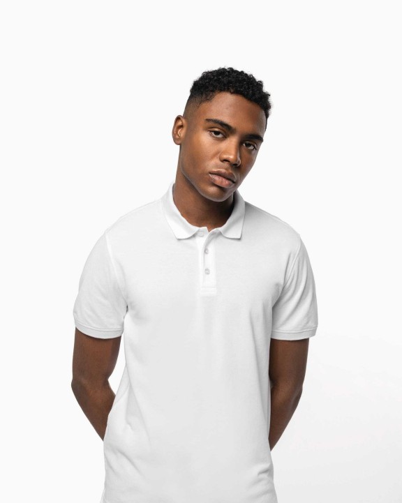 KARIBAN Pique-Polohemd für Männer Poloshirt personalisierbar