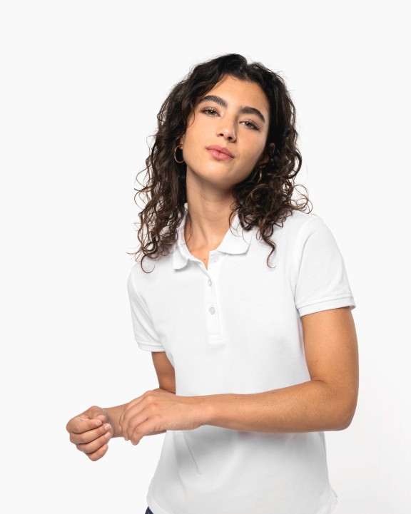 Polo personnalisable KARIBAN Polo piqué manches courtes femme