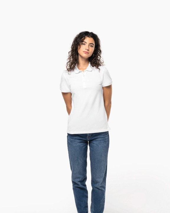 Polo personnalisable KARIBAN Polo piqué manches courtes femme
