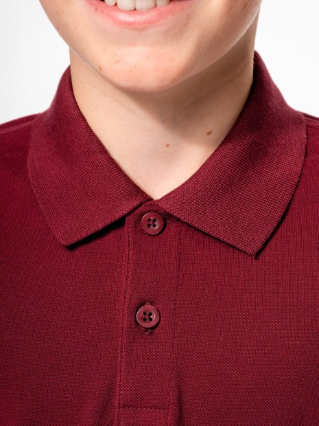 Polos à personnaliser KARIBAN Polo piqué Bio180 enfant 