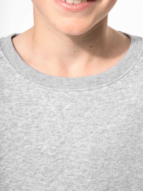 Polos à personnaliser KARIBAN Sweat-shirt col rond enfant 