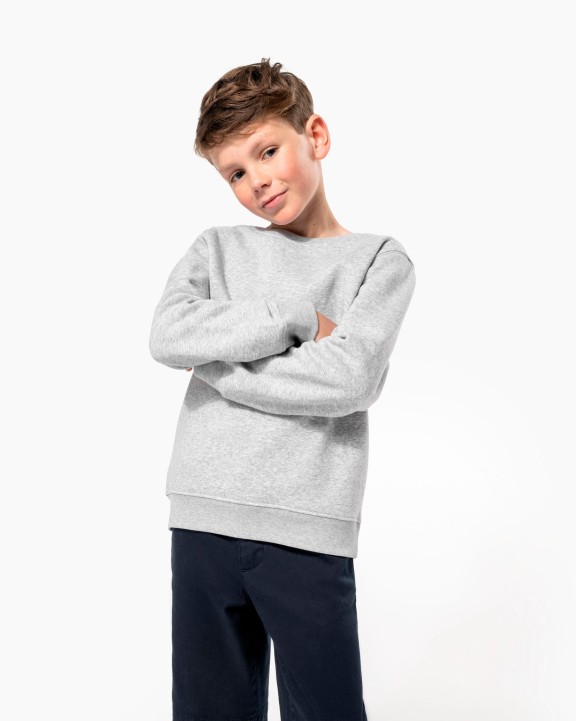Polo personnalisable KARIBAN Sweat-shirt col rond enfant