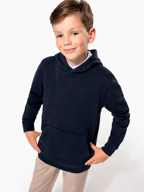 Sweat-shirts à personnaliser KARIBAN Sweat-shirt à capuche enfant 