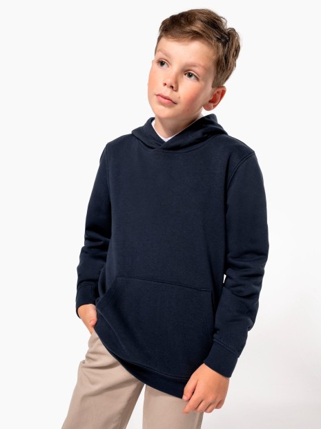 Sweat-shirts à personnaliser KARIBAN Sweat-shirt à capuche enfant 