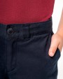 KARIBAN Chino-Hose für Jungen Hose personalisierbar
