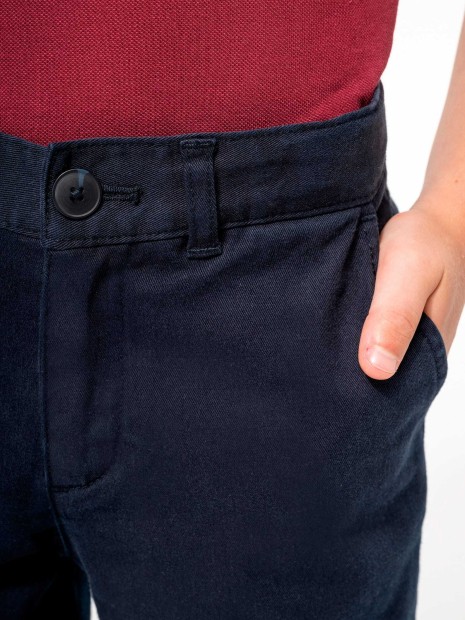 Pantalons à personnaliser KARIBAN Pantalon chino garçon 