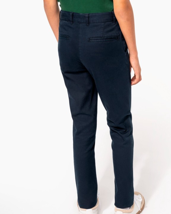 KARIBAN Chino-Hose für Mädchen Hose personalisierbar