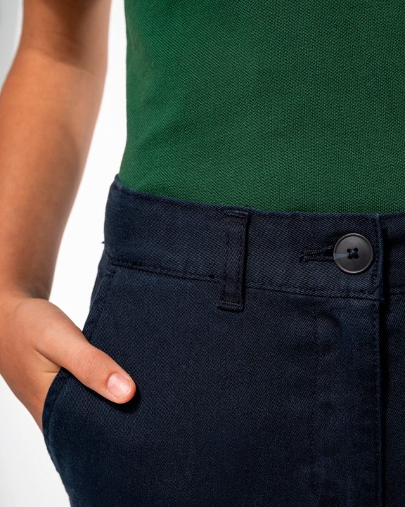 KARIBAN Chino-Hose für Mädchen Hose personalisierbar