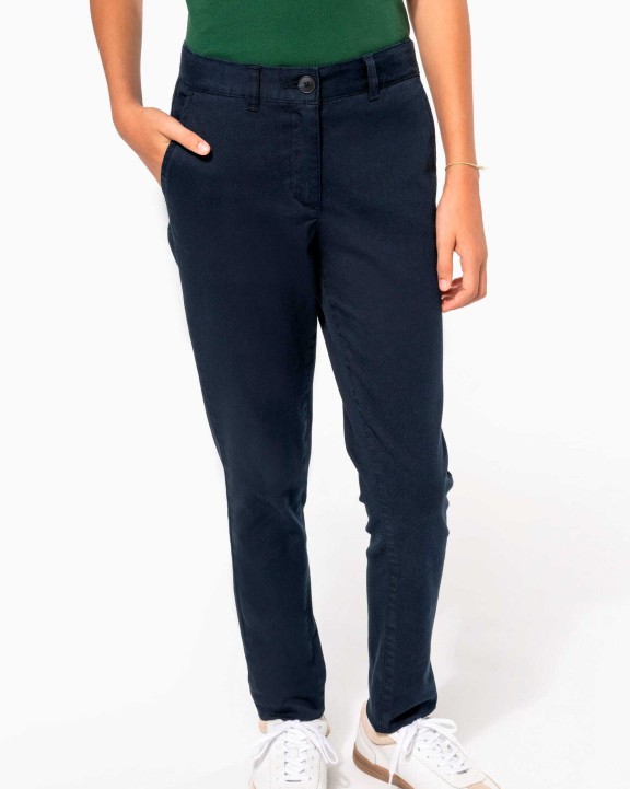 KARIBAN Chino-Hose für Mädchen Hose personalisierbar