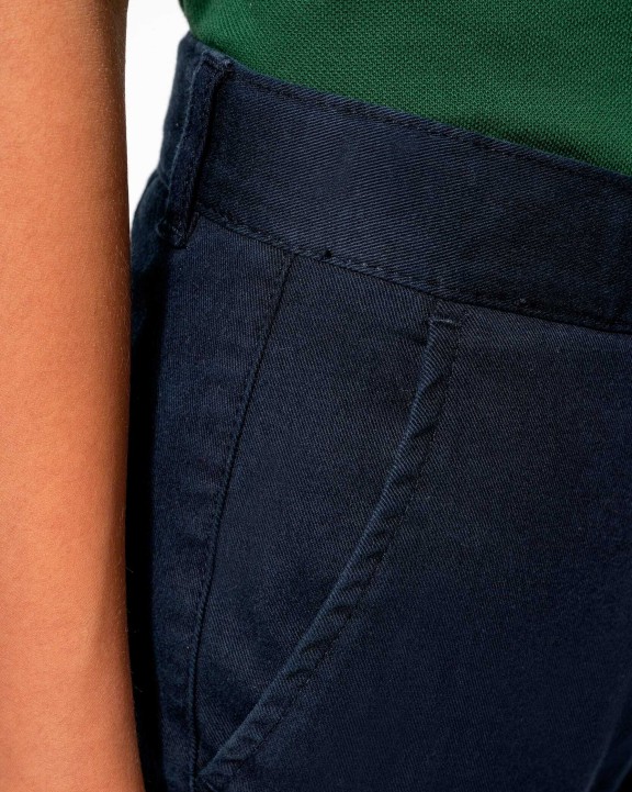 KARIBAN Chino-Hose für Mädchen Hose personalisierbar