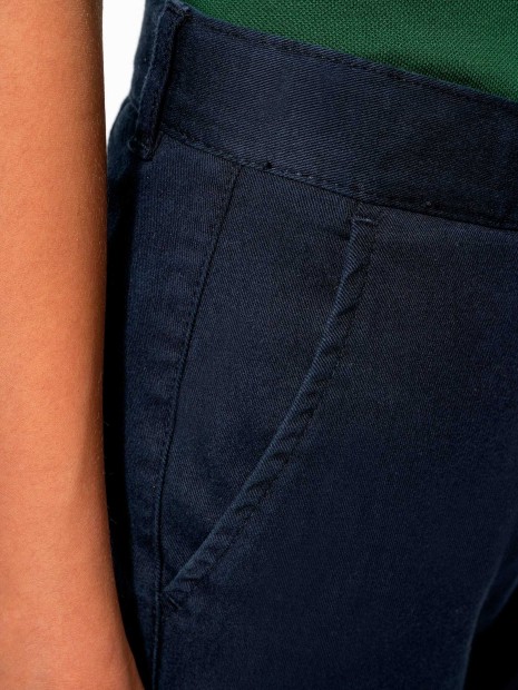 Pantalons à personnaliser KARIBAN Pantalon chino fille 