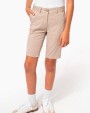 Bermuda & short personnalisable KARIBAN Bermuda chino fille