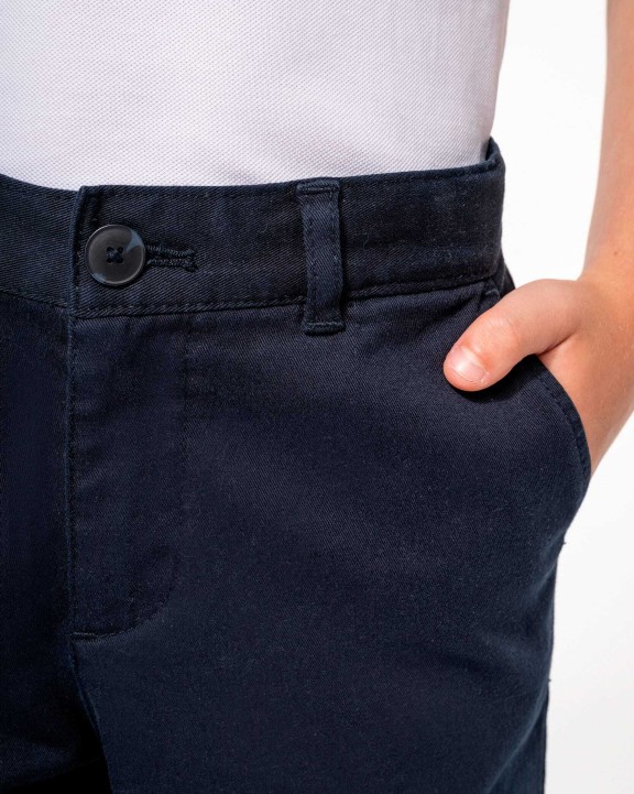 KARIBAN Chino-Bermudashorts für Jungen  personalisierbar