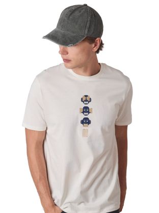 Casquette vintage effet déchiré - 6 panneaux